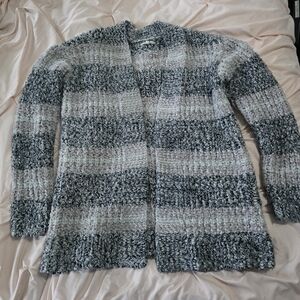 Maurices Cozy Gray Striped Women's Sweater